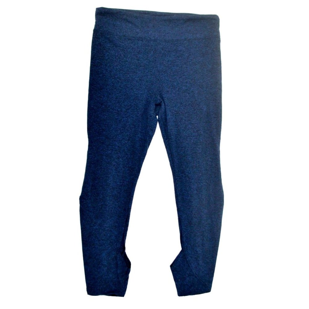 FREE PEOPLE‎ Women's FP Movement High Rise Leggings SIZE LARGE Navy Heathered